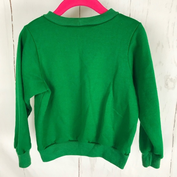 Vintage 80s unisex Santa sweatshirt size 5 - Picture 3 of 6